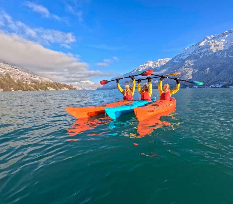 Interlaken: Winter Kayak Tour on Lake Brienz - Key points at a glance