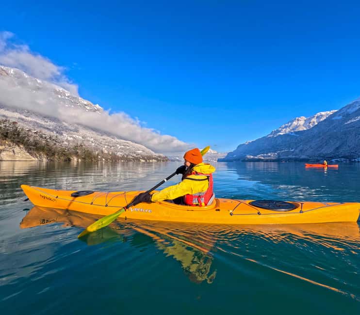 Interlaken: Winter Kayak Tour on Lake Brienz - Why winter is the right season for Lake Brienz