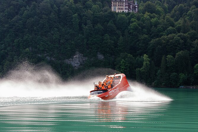 Jetboat Interlaken - Lake Brienz from a different angle