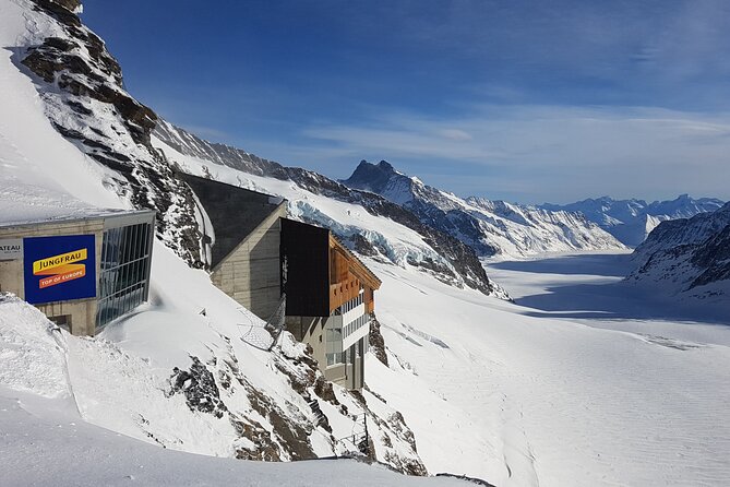 Jungfraujoch Top of Europe Private Day Trip from Basel - Grindelwald Terminal and the ride to Eigergletscher