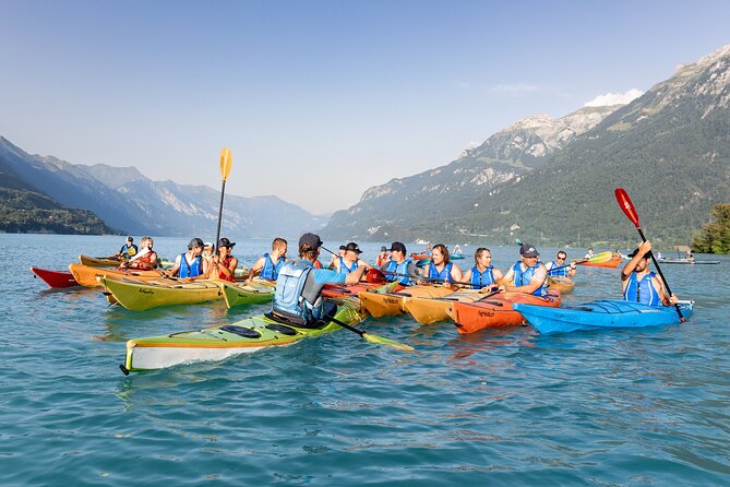 Kayak Tour of the Turquoise Lake Brienz - From Bönigen across the Lütschine