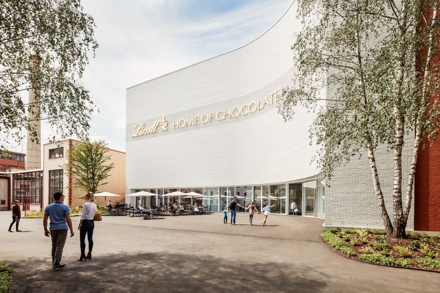 Lindt Home of Chocolate Museum Entry Ticket - Entering beside the Lindt & Sprüngli factory