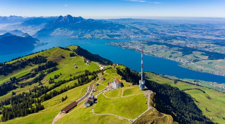 Lucerne: Boat Trip, Mount Rigi Train, & Mineral Baths Ticket - Rigi Kulm and the 360-degree summit view
