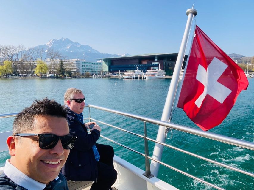 Lucerne CH Tour: Cheese, Chocolate, Chapel Bridge & Chateau - Reaching Lucerne Castle by scenic lift