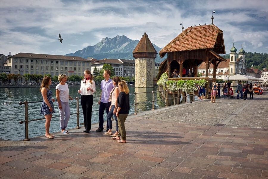Lucerne: Guided Walking Tour with an Official Guide - Chapel Bridge and the Water Tower