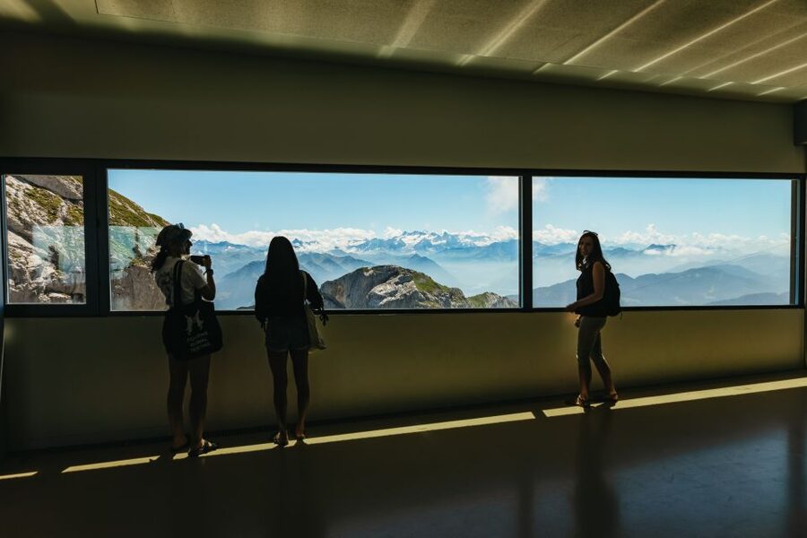 Lucerne: Mt. Pilatus Cable Car, Cogwheel Train & Lake Cruise - The cogwheel railway down the mountain