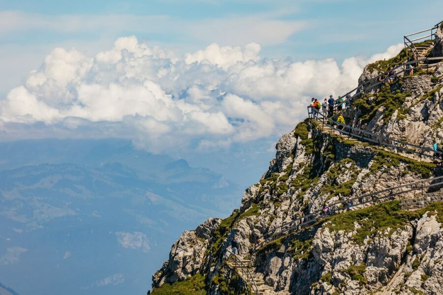 Lucerne: Mt. Pilatus Cable Car, Cogwheel Train & Lake Cruise - The one-hour cruise across Lake Lucerne