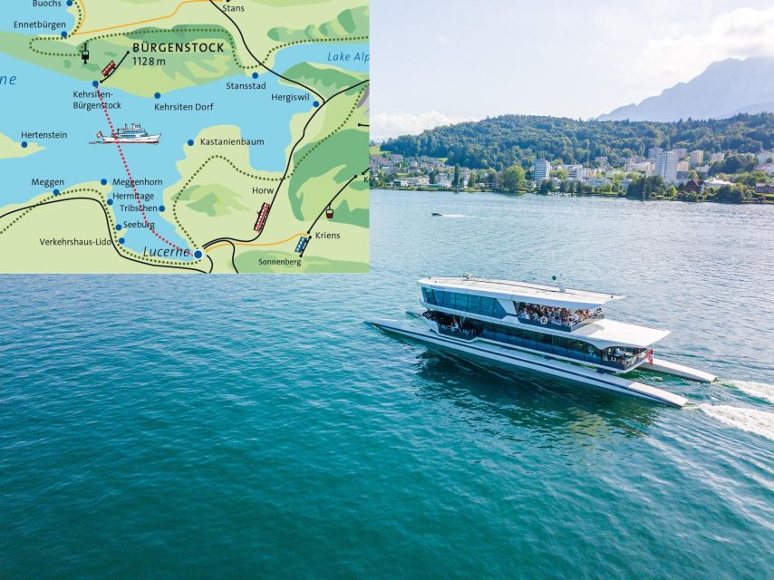 Lucerne: Round-Trip Catamaran Cruise on Lake Lucerne - My verdict on the Brücke 3 departure