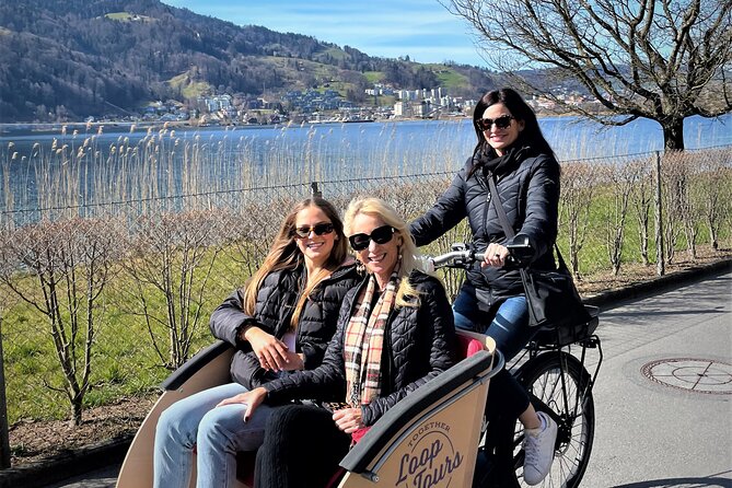 Lucerne's Hidden Secrets by Electric Cargo Bike - The route toward Horw and Lake Lucerne