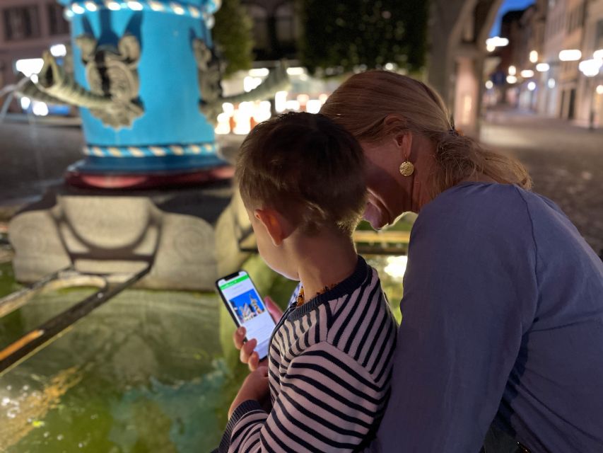 Lucerne: Smartphone walking tour - cool Lucerne old town - How to make the walk work better