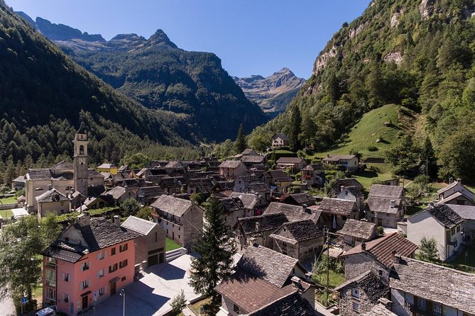 Lugano Mountains, tour from Milan, Lugano, lake Como. - Ponte dei Salti and the Ticino river