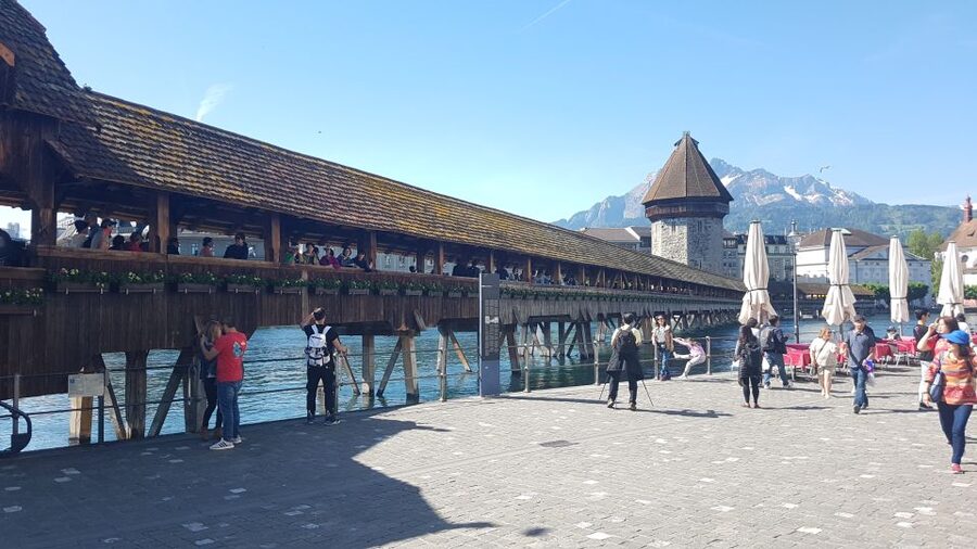 Luzern Discovery:Small Group Tour and Lake Cruise from Basel - Walking into Lucerne’s Old Town