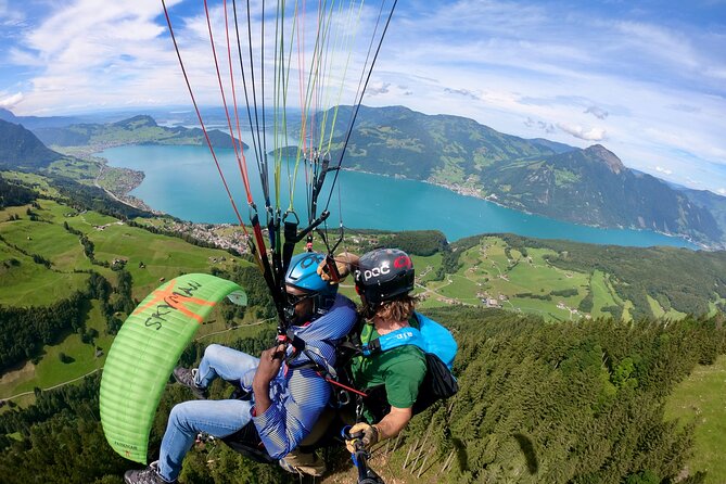 Luzern / Lucerne Professional Paragliding Tandem Flights - Photos, Video, and the Real Cost
