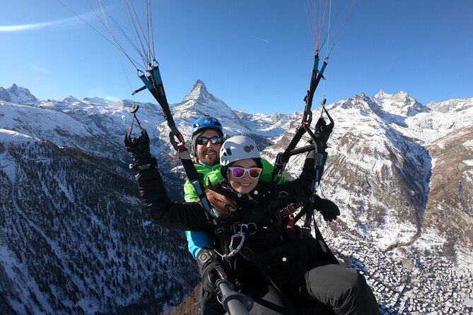 Matterhorn Paragliding flight in Zermatt (20-25min) - A private flight with a personal feel