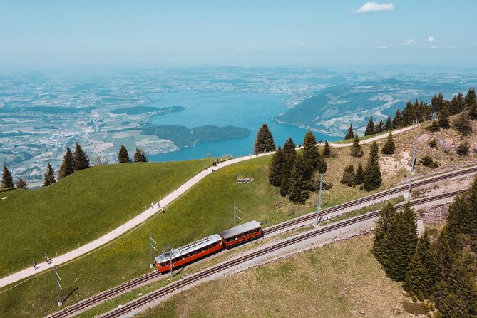 Mount Rigi Day Ticket - Descending by cable car from Rigi Kaltbad to Weggis