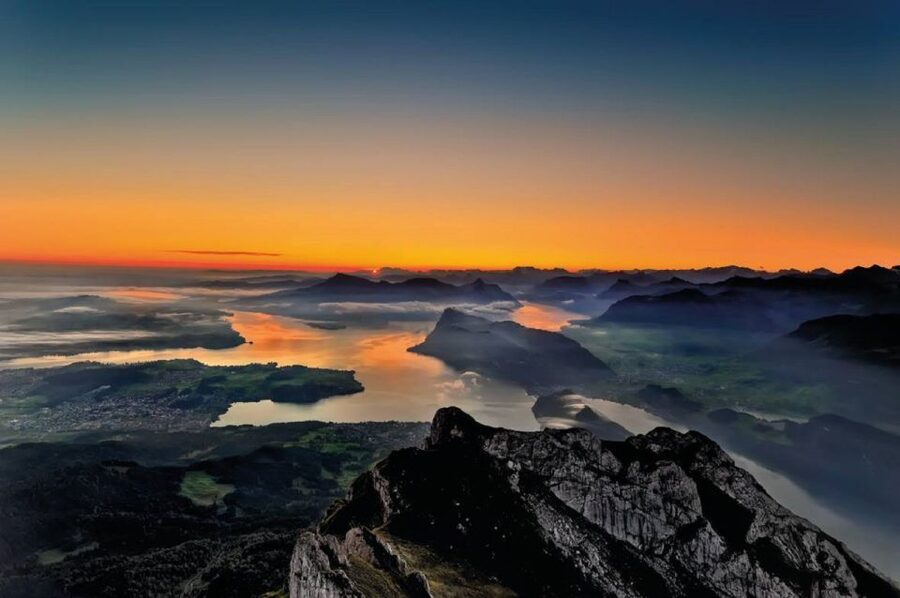 Mt. Pilatus and Mt. Titlis 2-Day Tour from Zurich - Mt. Pilatus by cable car and cogwheel railway