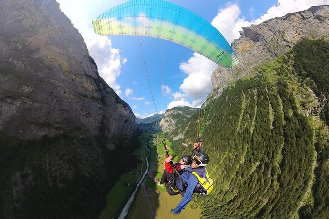 Mürren Lauterbrunnen: Paragliding Panorama Tandem Flights - Gimmelwald and the Village Slopes