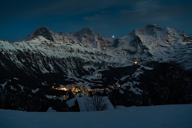 Night Sledding from Interlaken - From Wilderswil into the winter night