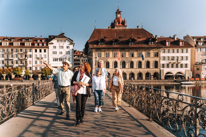 Official Guided City Tour of Lucerne - Chapel Bridge and the Reuss River