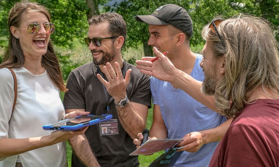 Outdoor Escape Game with Augmented Reality trough Zurich - The puzzles are the main event