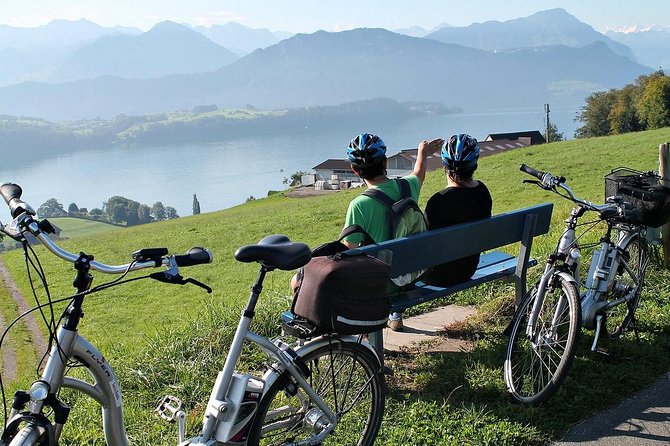 Panoramic E-Bike Tour with a Lake Cruise - Leaving Lucerne by e-bike at 8:30 am