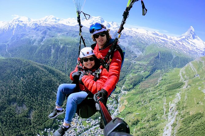 Paragliding mountain flight - The pilot makes a major difference