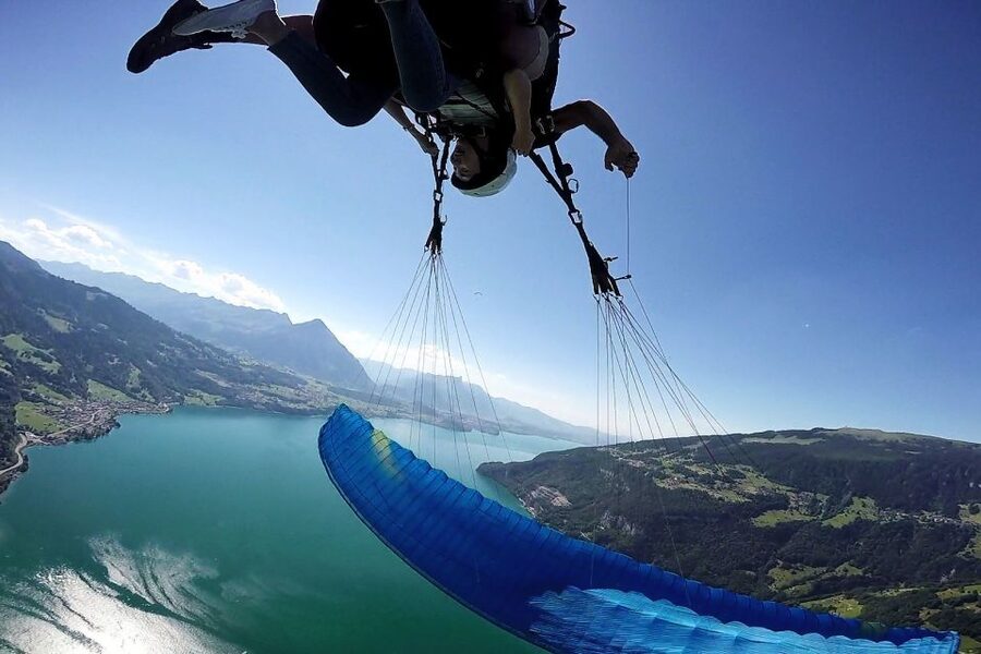 Paragliding Tandem Flight in Interlaken - Winter flights, summer clothing, and weather