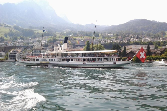 Pilatus Panorama: Exclusive Private Golden Round Trip from Zürich - The steep climb from Alpnachstad to Pilatus Kulm