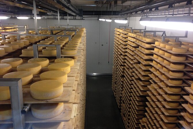 Private Guided Swiss Alps Day Trip from Zurich with Hotel Pick-Up - Chocolarium: a sweet start near the factory floor