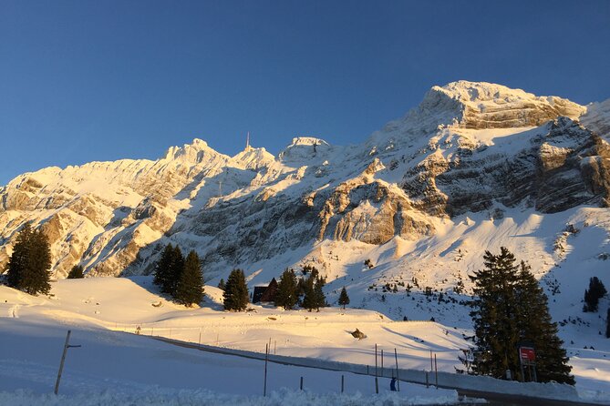 Private Guided Swiss Alps Day Trip from Zurich with Hotel Pick-Up - Schwagalp and the cable car toward 2,502 meters