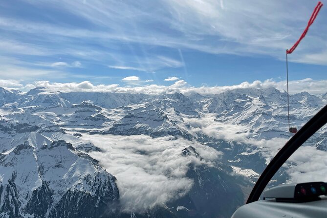 Private helicopter tour to the Swiss Alps - see the Eiger, Monch and Jungfrau - The Sphinx at Jungfraujoch