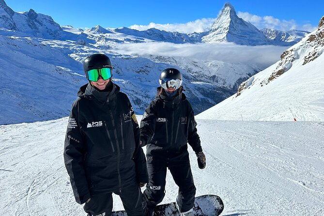 Private Snowboarding Lessons - 3 Hours Zermatt - The Matterhorn setting