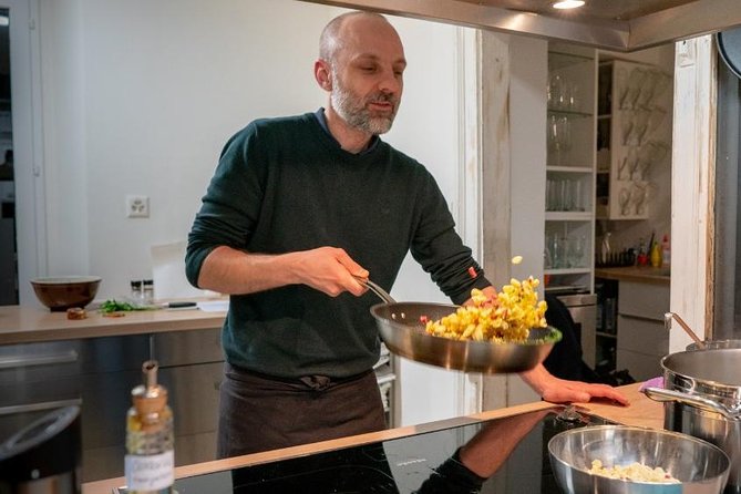 Private Swiss Cooking Class in Kriens with a Professional Chef - Sitting down to eat with your host