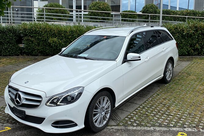 Private transfer from Zurich City to Basel Airport - Luggage, children, and winter equipment