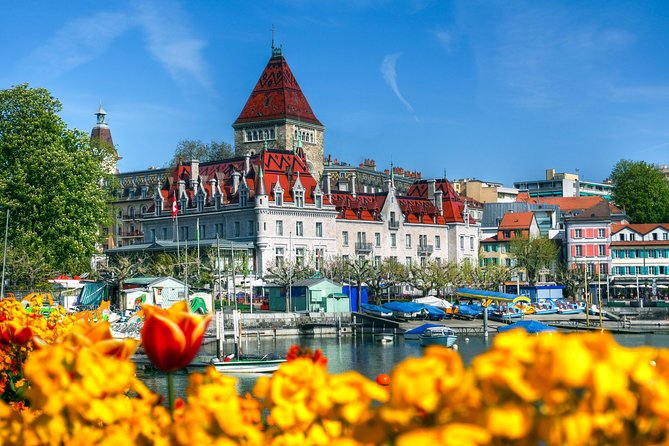 Private Trip from Geneva to Montreux through Lausanne - Choosing the boat or the direct drive to Chillon