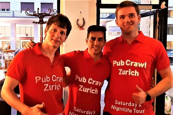 Pub Crawl Zurich - Meeting the group at 9 pm in Zurich