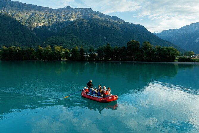 Raclette Rafting in Interlaken - What the evening on the raft is really like