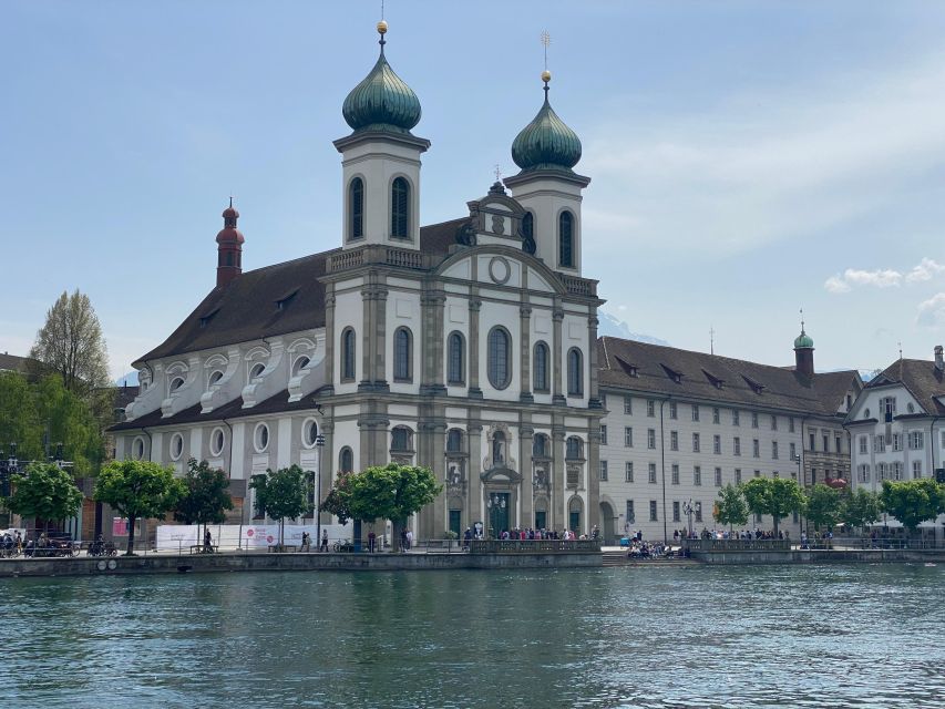 Revealing Lucerne: Self-Guided Reading City Tour - Chapel Bridge and the Water Tower