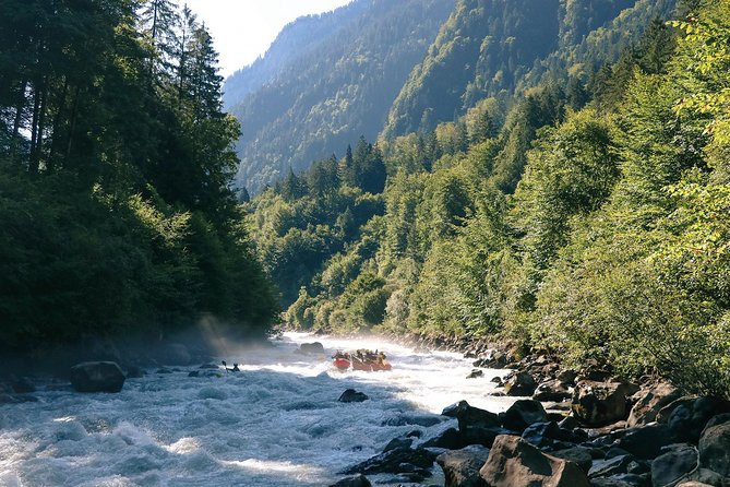 River Rafting Lütschine in Bernese Oberland - A beautiful change of pace at Lake Brienz