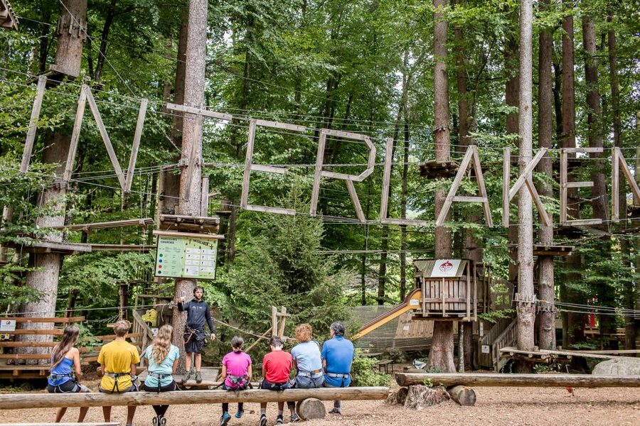 Rope Park Interlaken: Climbing Adventure with Entry Ticket - The safety briefing and first steps