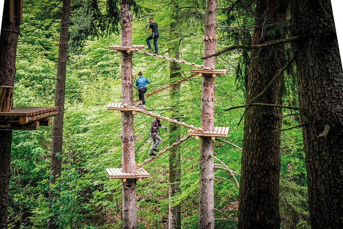 Ropes Park Interlaken - Nine courses in an Interlaken forest