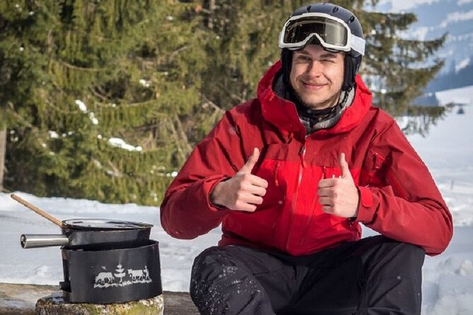 Sledding Cheese Fondue, Chocolate - The real price of this short mountain day