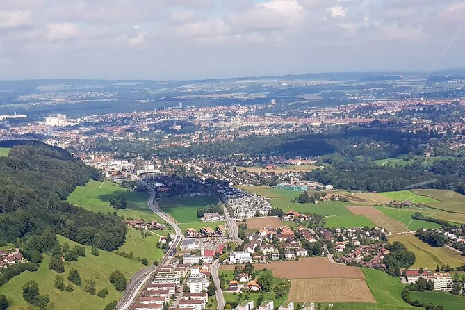 Swiss Capital city helicopter sightseeing tour - the ideal flight to see Berne - Gurten and the Bernese Oberland finish the picture