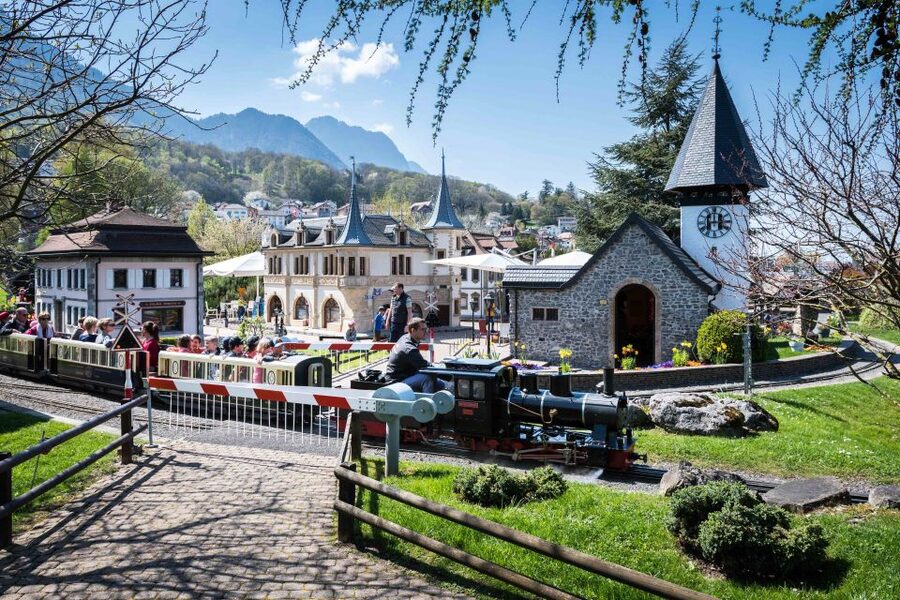Swiss Vapeur Parc : the most beautiful railway park - A miniature railway park with real Swiss character