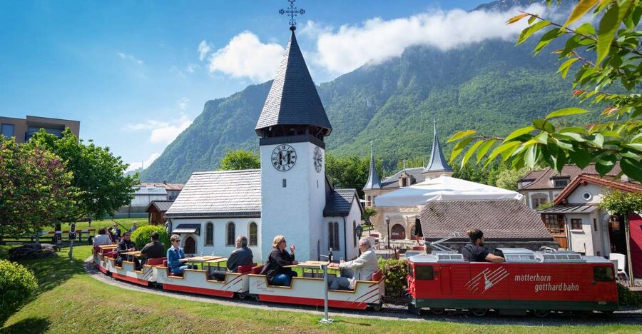 Swiss Vapeur Parc : the most beautiful railway park - Planning your visit at the meeting point