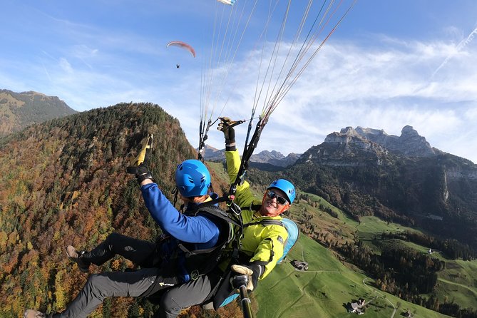 Tandem Flight Zurich-Engelberg - From Frankenstrasse 1 to the launch site