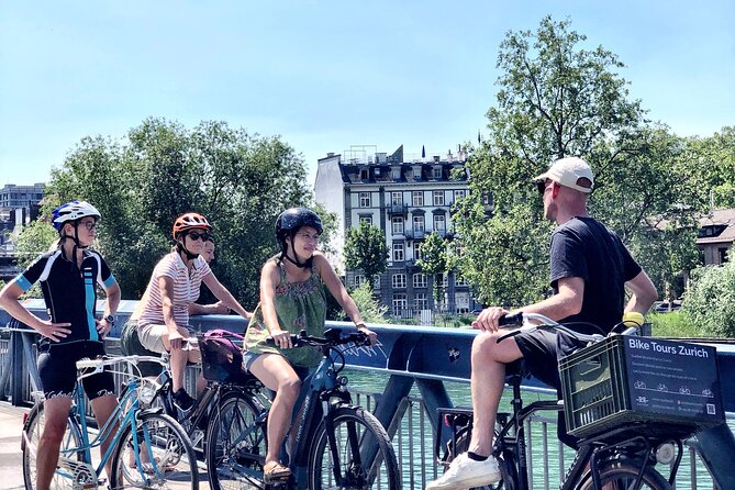 Urban Bike Tour Zurich - Letten shows how Zurich uses its river