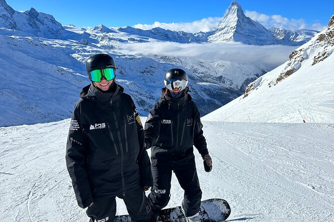 VIP Ski or Snowboard Lesson - Full Day Zermatt - Sunnegga practice and Matterhorn views