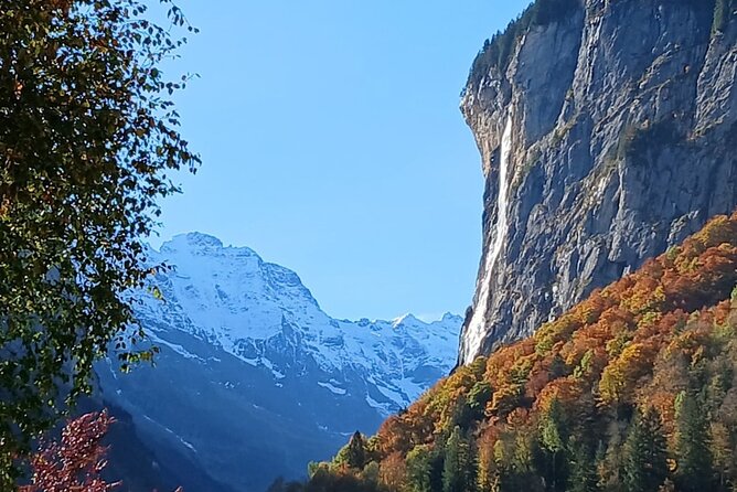 Waterfall Lauterbrunnen CLOY Pier Iseltwald Interlaken Private - Staubbach Waterfall: the main walking stop