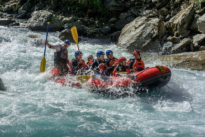 Whitewater Action Rafting Experience in Engadin - Giarsun Gorge rafting at a glance